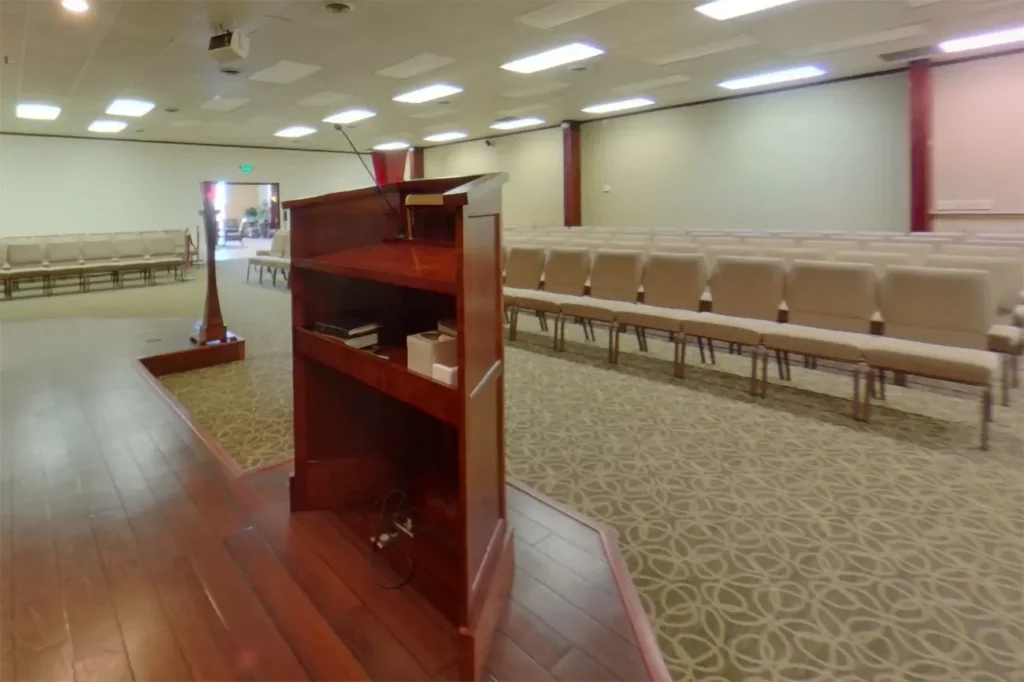 Serene and comforting scene at Cappadona Funeral Home Colorado Springs Colorado.